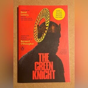 SIGNED DAVID LOWERY - The Green Knight by Anonymous Movie Tie-In Paperback - NEW